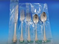 Bel Chateau by Lunt Sterling Silver Flatware Set for 12 Service 65 pieces New