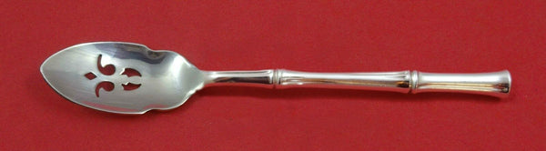 Bamboo by Tiffany & Co. Sterling Silver Olive Spoon Pierced 5 3/4" Custom Made