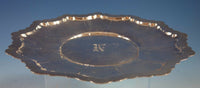 Washington by Wallace Sterling Silver Cookie Plate #3916 9 1/2" (#1911)