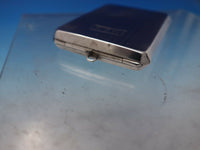 Art Mfg Co Sterling Silver Compact for Chatelaine #55 w/ Vertical Lines (#6502)