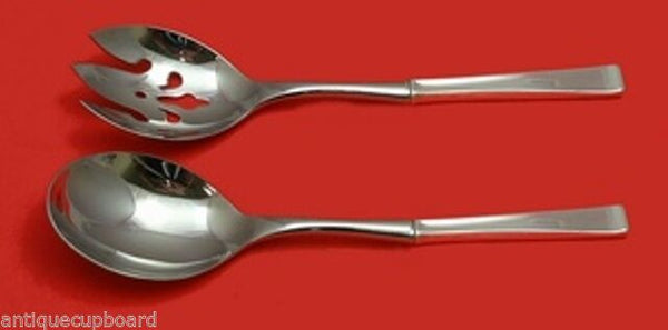 Theme by Gorham Sterling Silver Salad Serving Set 2pc. HHWS  Custom Made 11"