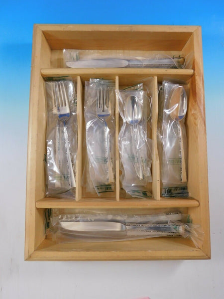 Madrigal by Lunt Sterling Silver Flatware Set for 6 Service 30 pieces New Unused