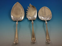 Shell by Gorham Silverplated Flatware Set Service Massive 417 Pieces Monogram P