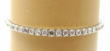 14k White Gold 4.5ct Genuine Natural Diamond Tennis Bracelet (#J3693)