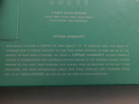 Larabee Dot by Kate Spade NY Stainless Steel Flatware Set Service 12 New 60 pcs