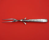 Mayflower by Kirk Sterling Silver Steak Carving Fork HH WS 9 5/8" Heirloom