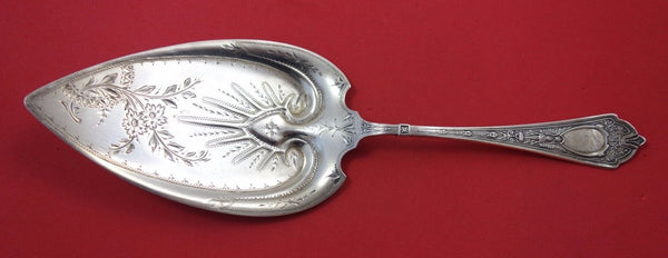 Cleopatra by Schulz & Fischer Sterling Silver Pie Server FHAS BC with Flowers