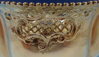 Hamilton & Diesinger Sterling Silver Fruit Bowl Pierced w/Beaded Edge (#2406)