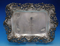 Iris by Redlich and Co Sterling Silver Serving Tray with Feet Pcd #5867 (#4731)