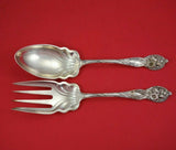 Orchid by Watson Sterling Silver Vegetable Serving Set 2-Piece 9 1/4" Antique