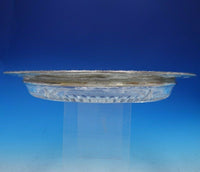 Royal Rose by Wallace Sterling Silver with Crystal Divided Relish Tray (#4475)