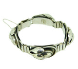 Sterling Georg Jensen USA #105 Bracelet with Applied Leaves (#J4753)