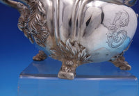Chrysanthemum by Tiffany and Co Sterling Silver Sugar Bowl Footed Handles #7038