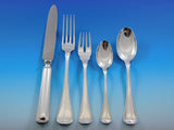 Milano by Buccellati Italy Silver Flatware Set for 12 Service 67 pcs Dinner