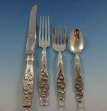 Lily of the Valley by Whiting Sterling Silver Flatware Set For 8 Service 48 Pcs