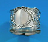Poppy By Gorham Sterling Silver Napkin Ring #32598 Vintage