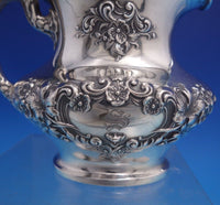 Buttercup by Gorham Sterling Silver Syrup Jug with Attached Lid #A4111 (#7017)