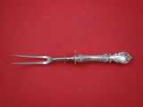 Burgundy by Reed and Barton Sterling Silver Roast Carving Fork 11 1/8"