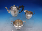 Beaded by Goodnow & Jenks Sterling Silver Tea Set 3 Piece (#6128) Boston