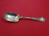Persian by Tiffany and Co Sterling Silver Berry Spoon w/Leaf Shape Bowl 8 7/8"