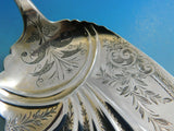 Art Silver by John Cook Sterling Silver Ice Cream Server 3D Medallion NY 1855-80