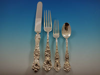 American Beauty by Shiebler Sterling Silver Flatware Set 8 Service 90 pcs Dinner