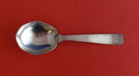 Belle Epoque Hammered by Koch and Bergfeld Sterling Silver Preserve Spoon 7 1/8"