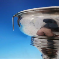 Georgian Period English Sterling Silver Wine Funnel London HI 1792 (#4088)