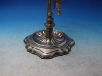 SB Silverplate Hookah / Water Pipe with 4 Chains and Various Implements (#6493)
