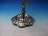 SB Silverplate Hookah / Water Pipe with 4 Chains and Various Implements (#6493)