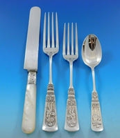 Fontainebleau by Gorham Sterling Silver Flatware Set 8 Service 43 Pieces