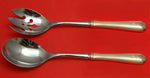 Lady Constance by Towle Sterling Silver Salad Serving Set 2pc HHWS  Custom 11"