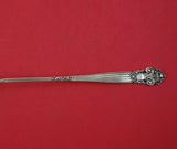 Georgian by Towle Sterling Silver Olive Spoon Long Unusual Not Pierced 8 1/2"