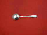 Antique Hammered by Shreve Sterling Cream Soup Spoon w/ applied mono "A" 5 7/8"