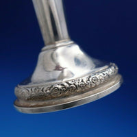 Prelude by International Weighted Sterling Silver 8" x 1 3/4" Bud Vase (#4428)