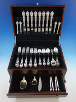 Alexandra by Lunt Sterling Silver Flatware Set for 8 Service 51 pieces