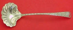 Antique Engraved aka Custom Engraved by Tiffany Sterling Soup Ladle Fluted