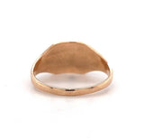 10k Yellow Gold Signet Ring with Initial "J" Jewelry (#J5685)