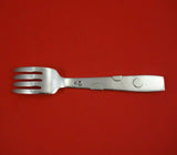 Silver Disk by William Spratling Mexican Sterling Silver Salad Fork 6" Flatware