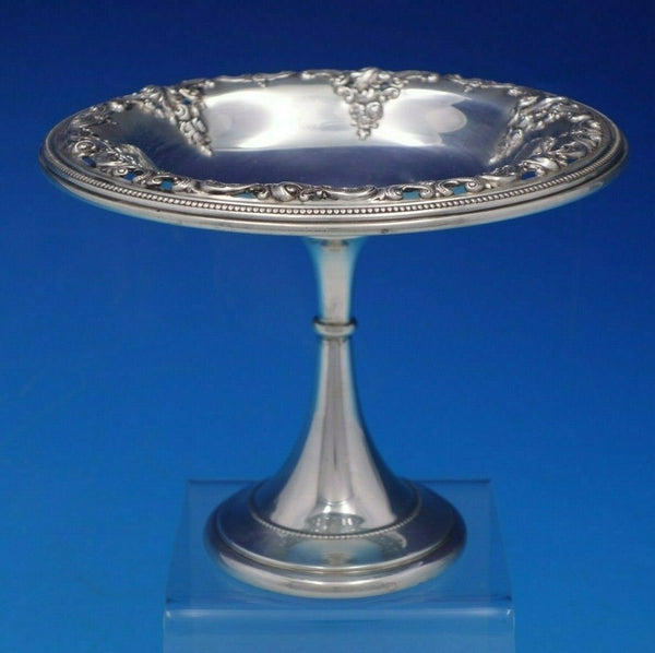 Grande Baroque by Wallace Sterling Silver Compote Raised #4850-9 (#4728)