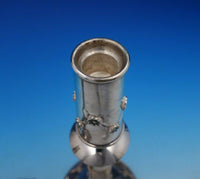 Forget Me Not by Hadad Sterling Silver Candlestick Pair 14 3/4" Tall (#4403)