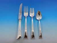 Linenfold by Tiffany & Co. Sterling Silver Flatware Service 8 Set 52 pieces