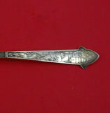 Japanese by Gorham Sterling Silver Fish Fork with Bright-Cut Tines 6 3/4"