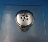 Cartier Italian Sterling Silver Salt and Pepper Shaker Set 2pc 2" x 1 1/2" #6389