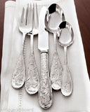 Japanese Bird Audubon by Ricci Stainless Flatware Set for 12 Service 67 pcs New