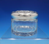 Empire by Durgin Sterling Silver and Cut Crystal Dresser Jar #1017 (#4913)