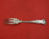 Richard Poulden English Georgian Sterling Silver Dinner Fork London 1824 8 1/4"