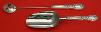 American Beauty By Manchester Sterling Silver Bar Set HHWS 2pc Custom