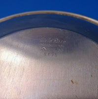 Wild Rose by International Sterling Silver Nut Bowl #B196 (#4658)