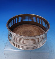 M. Fenton and R. Creswick English Georgian Sterling Silver Wine Coaster (#7159)